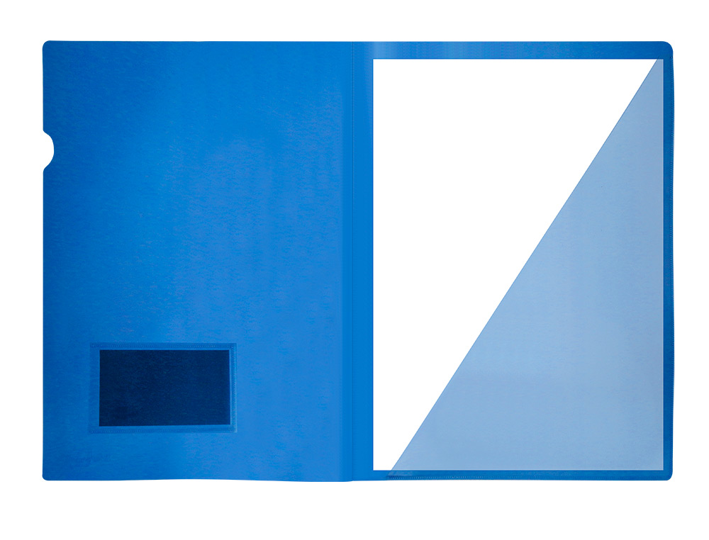 CARPETA LIDERPAPEL DOSSIER A4 UÑERO AZUL