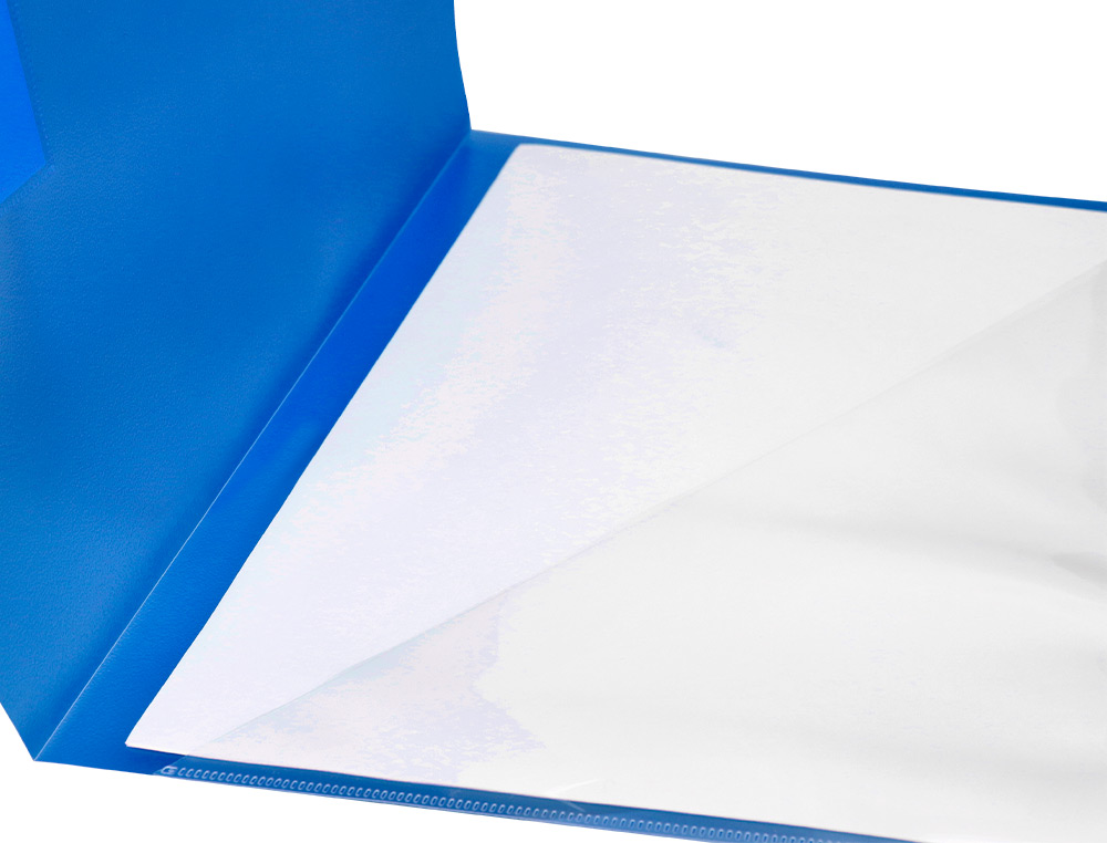 CARPETA LIDERPAPEL DOSSIER A4 UÑERO AZUL